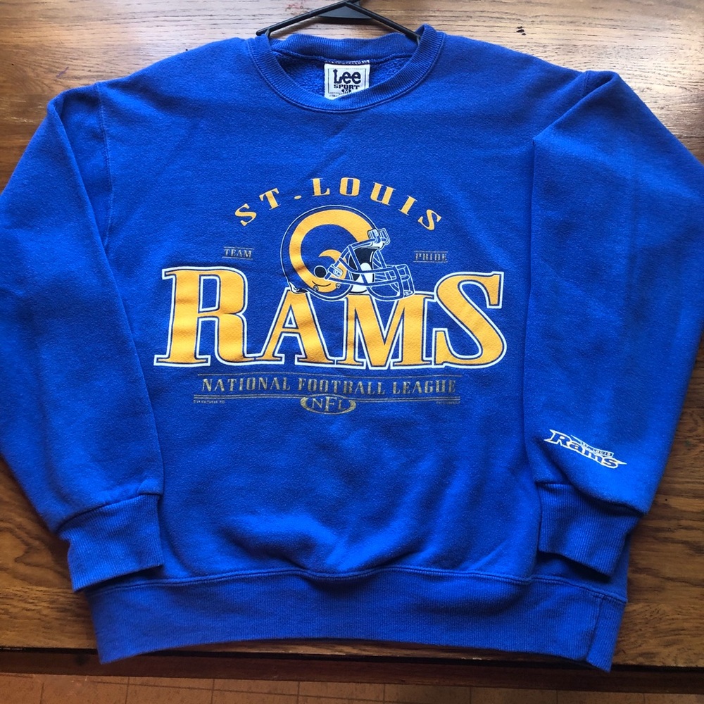 Vintage St Louis Rams NFL Sweater 90s Crewneck